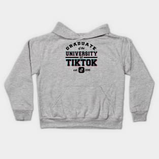 Graduate of the University of TikTok Kids Hoodie